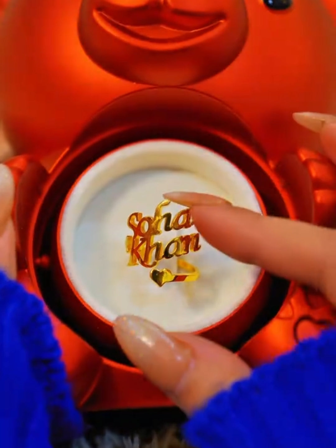 Personalize Name Ring | 1 Year Color Warranty