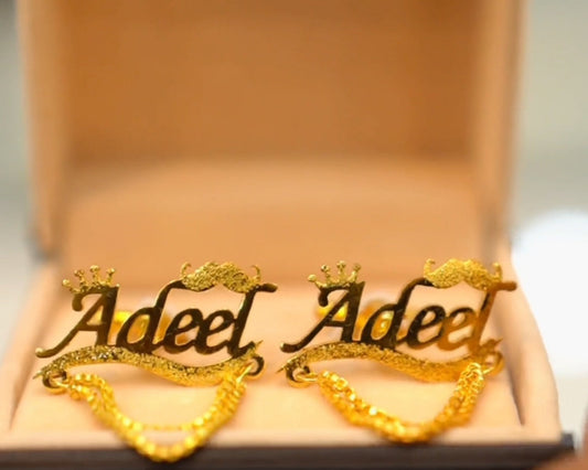 24k Stud Cufflinks