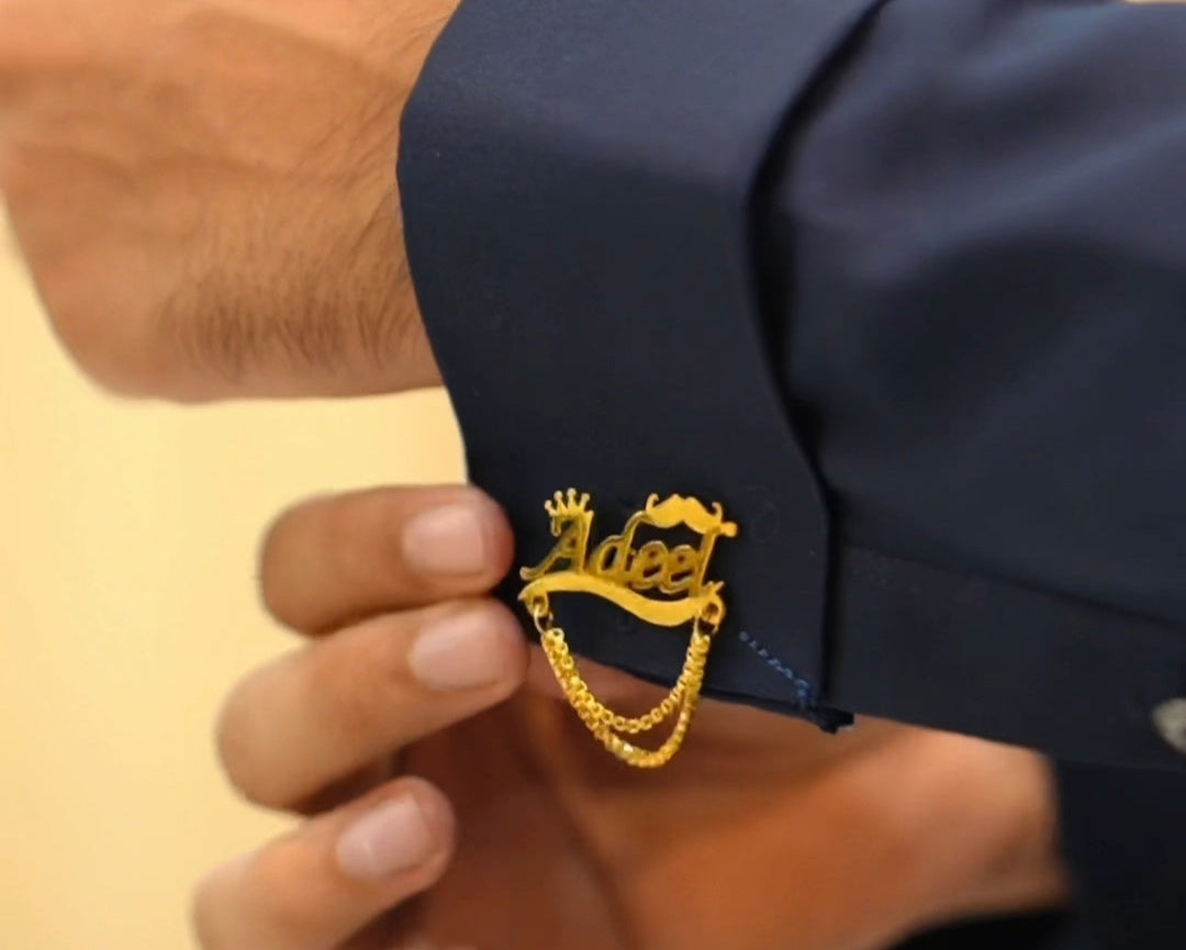 24k Stud Cufflinks